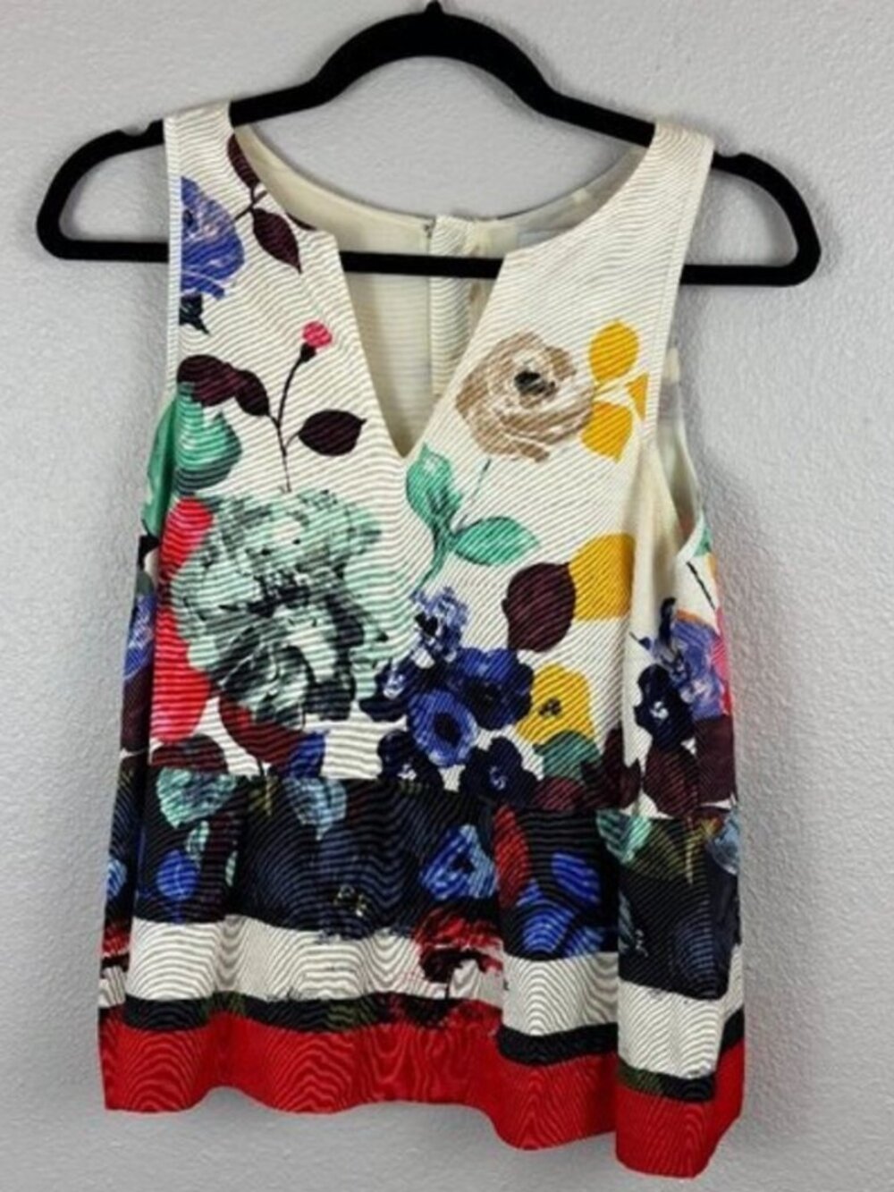 Floral Sleeveless Tank Top